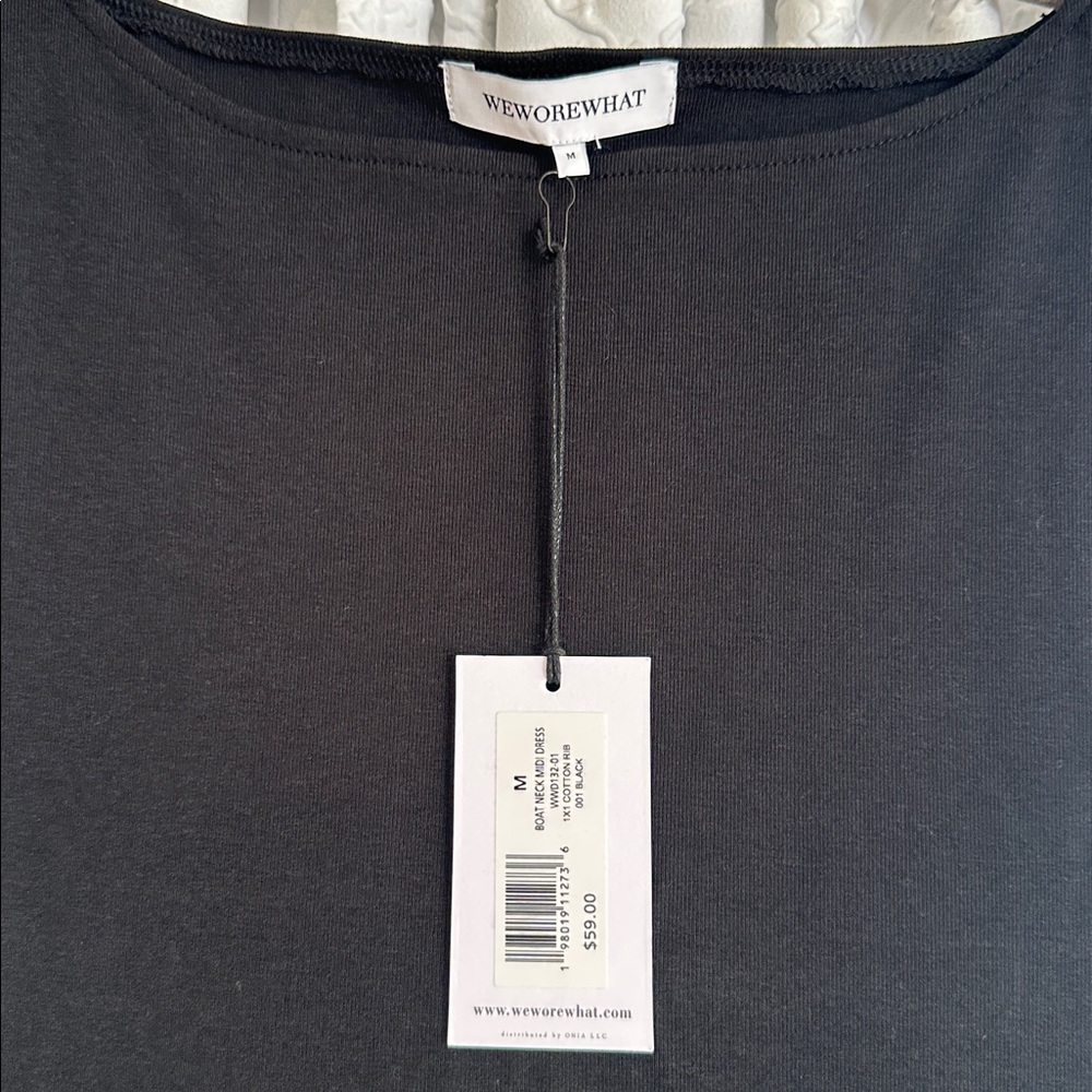 WeWoreWhat Charcoal Gray Top